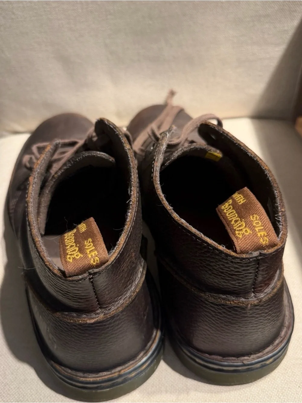 Dr. Martens Brown Leather Sussex Chukka Boots Men’s Sz 11